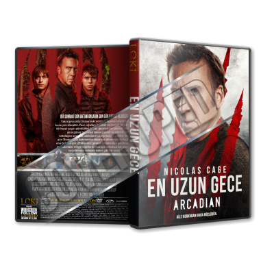 En Uzun Gece - Arcadian - 2024 Türkçe Dvd Cover Tasarımı